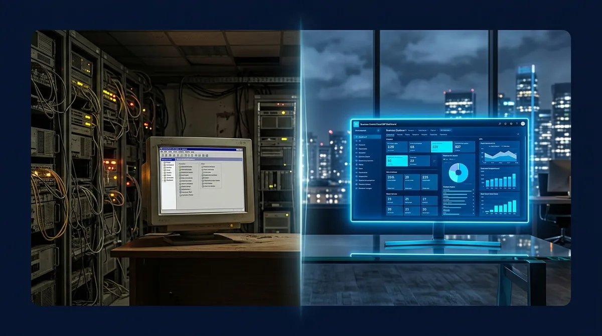 Hero illustration for the article Business Central vs Dynamics NAV: what's the difference, and should you upgrade?